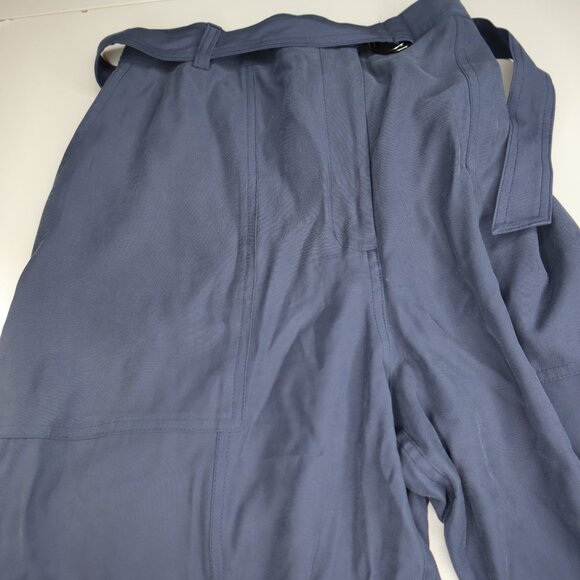 Nine West Slate Blue Business Casual Cargo Pants, XXL - Picture 3 of 5
